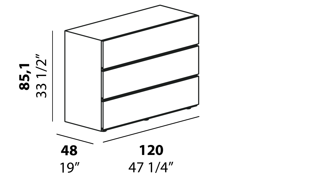 Technical diagram - Alf DaFre PNC039 drawer module only