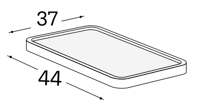 Bolzan Slim Tray — manufacturer image or catalogue diagram