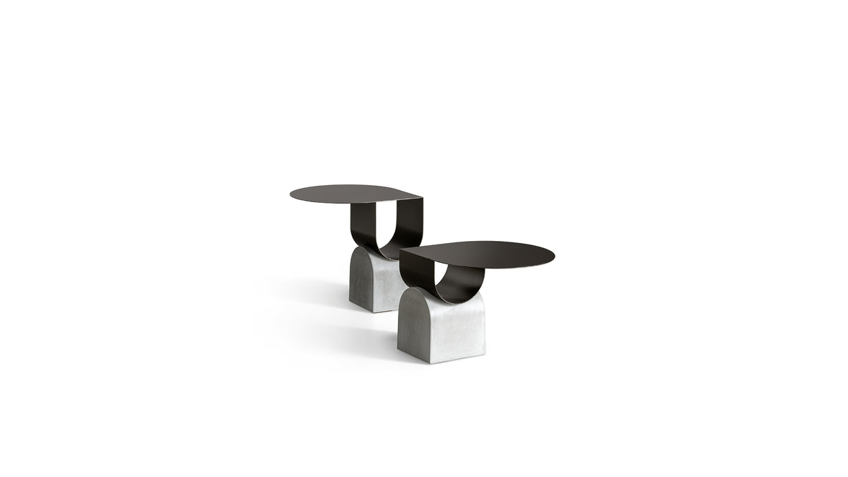Bonaldo Vague coffee table — manufacturer photograph, illustrative finish