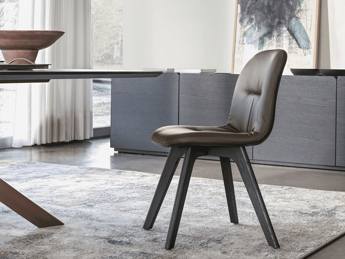 Bontempi Chantal Dining Chair — manufacturer photograph; CHANTAL_34-71L110_TR524_ARTISTICO_52-89M329_L038_PICA_15-63ELL038_CM033_M055-2