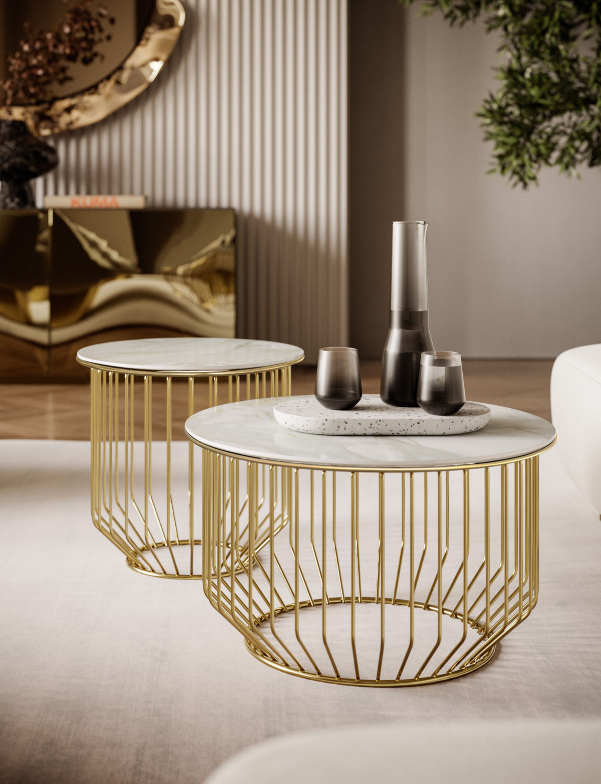Bontempi Circus Coffee Table — manufacturer photograph; CIRCUS 08.31_08.32_M325_CM012