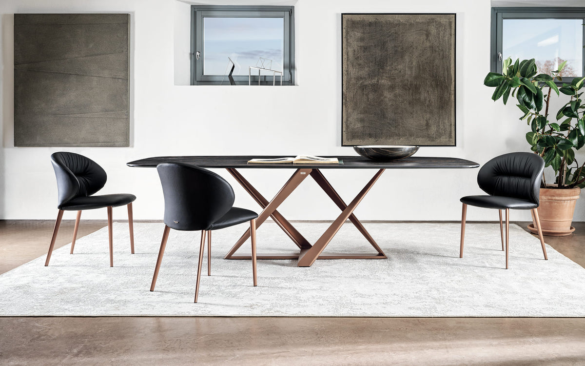 Bontempi Drop Dining Chair — manufacturer photograph; MILLENNIUM_20-96M329_CM025_DROP_34-82_M329_PR11
