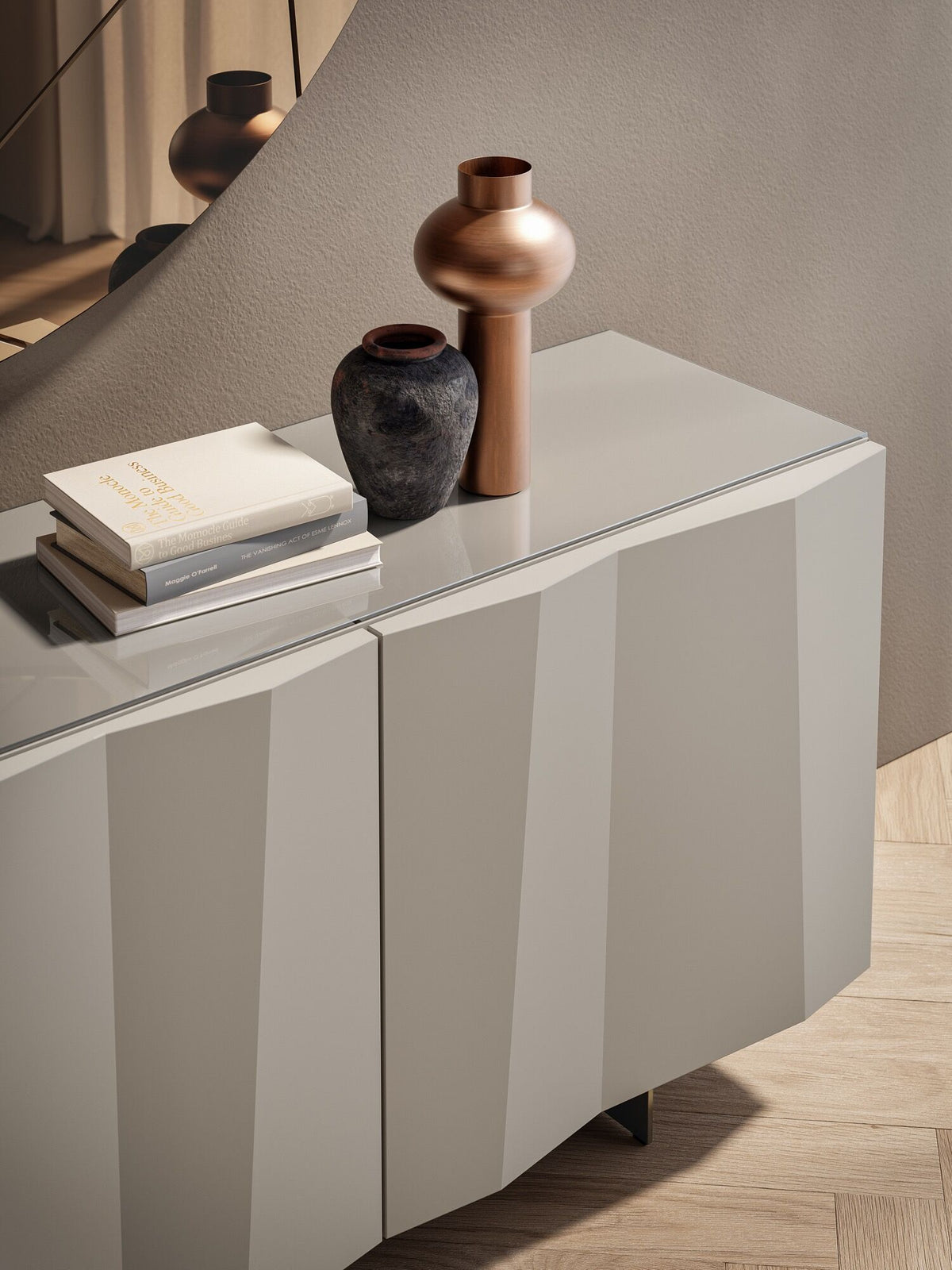 Bontempi Kunta Sideboard — manufacturer photograph; KUNTA 15.93 L084 M328 C157