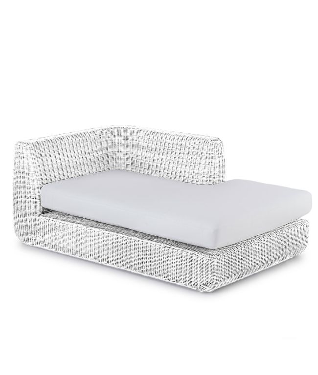 Unopiù Agorà Cushion for seat – for left lounge module, Nuvola colour | Unopiù