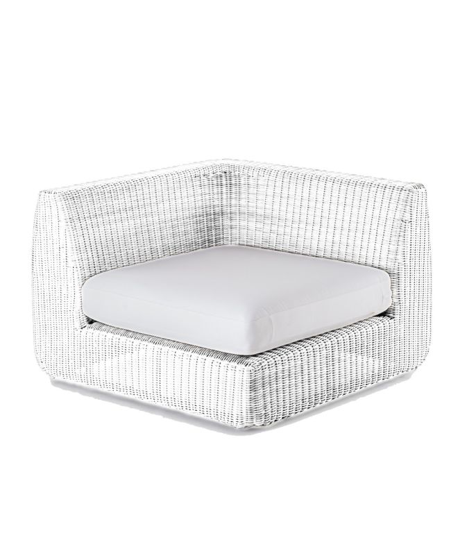 Unopiù Agorà Cushion for seat, Nuvola colour | Unopiù