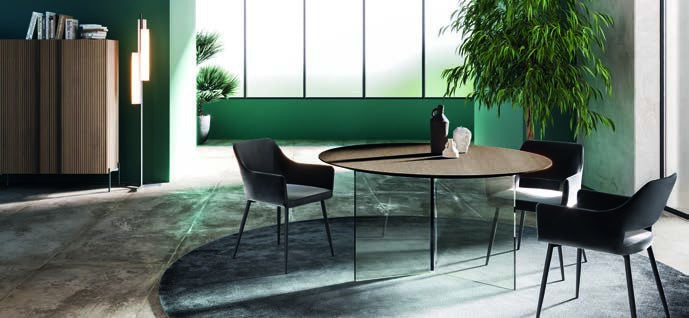 Devina Nais Table Top Manhattan ring — tabletop shown on a separately supplied base