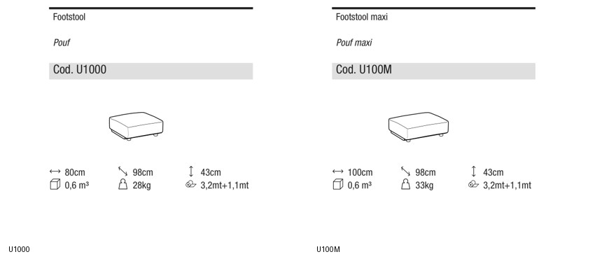 Ditre Italia Arlott low — manufacturer article drawings and dimensions