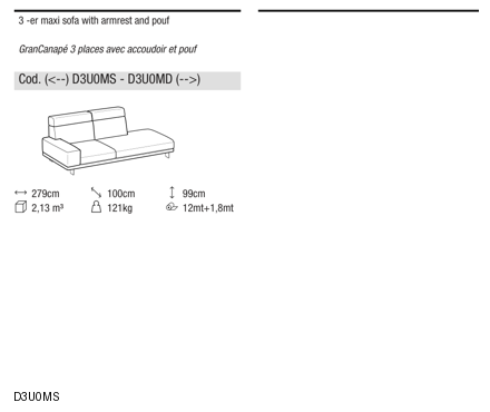 Ditre Italia Blake high — manufacturer article drawings and dimensions
