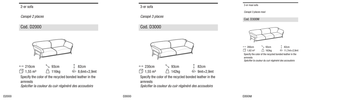 Ditre Italia Kanaha — manufacturer article drawings and dimensions