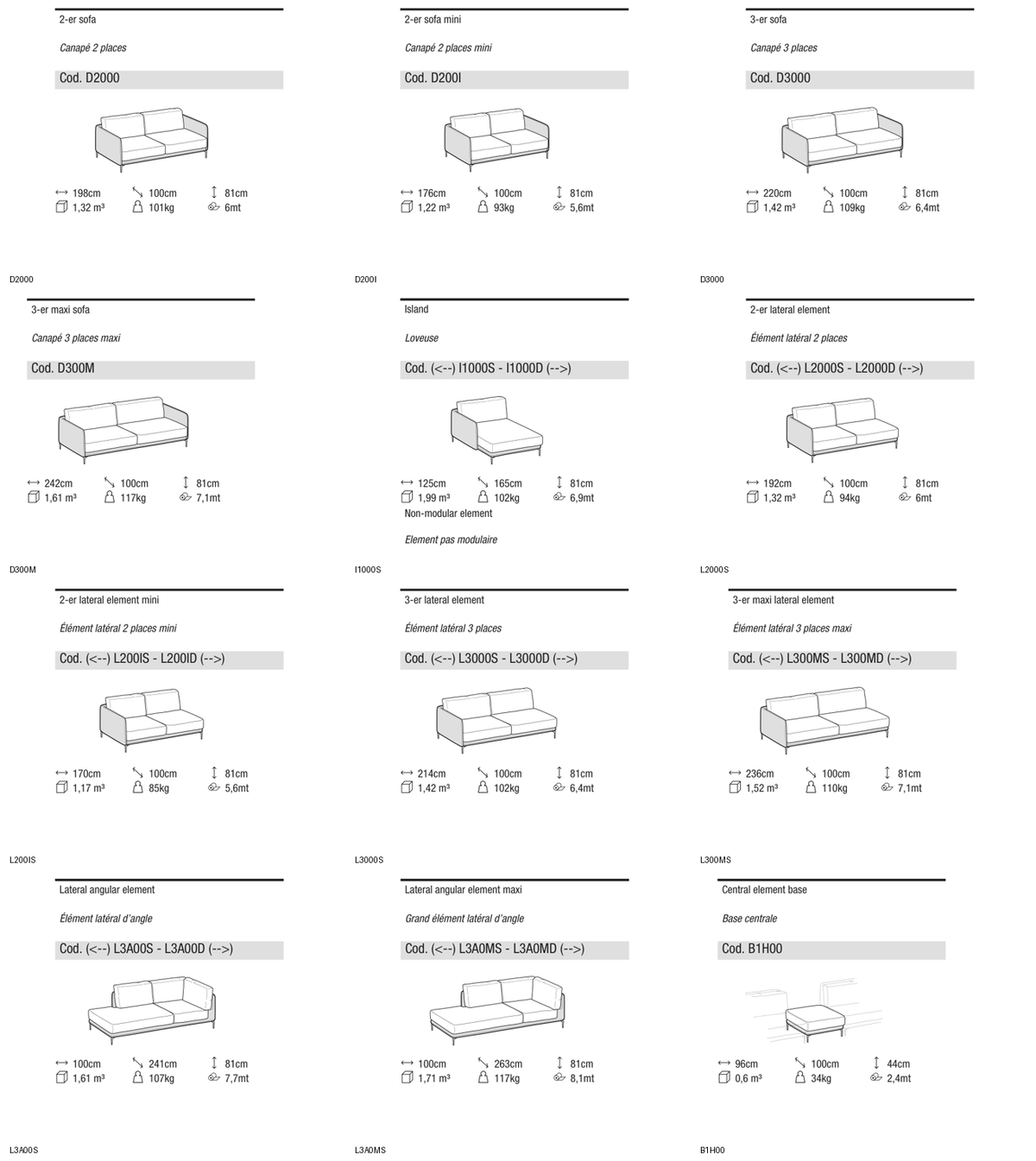Ditre Italia Krisby mix low — manufacturer article drawings and dimensions