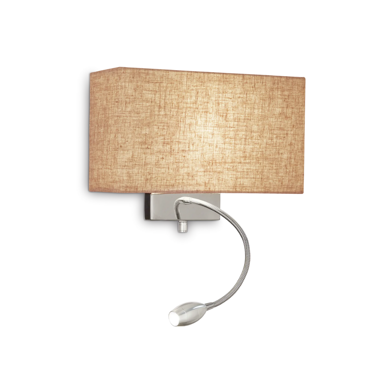 Ideal Lux Wall Light HOTEL AP2 CANVAS — manufacturer article 103204