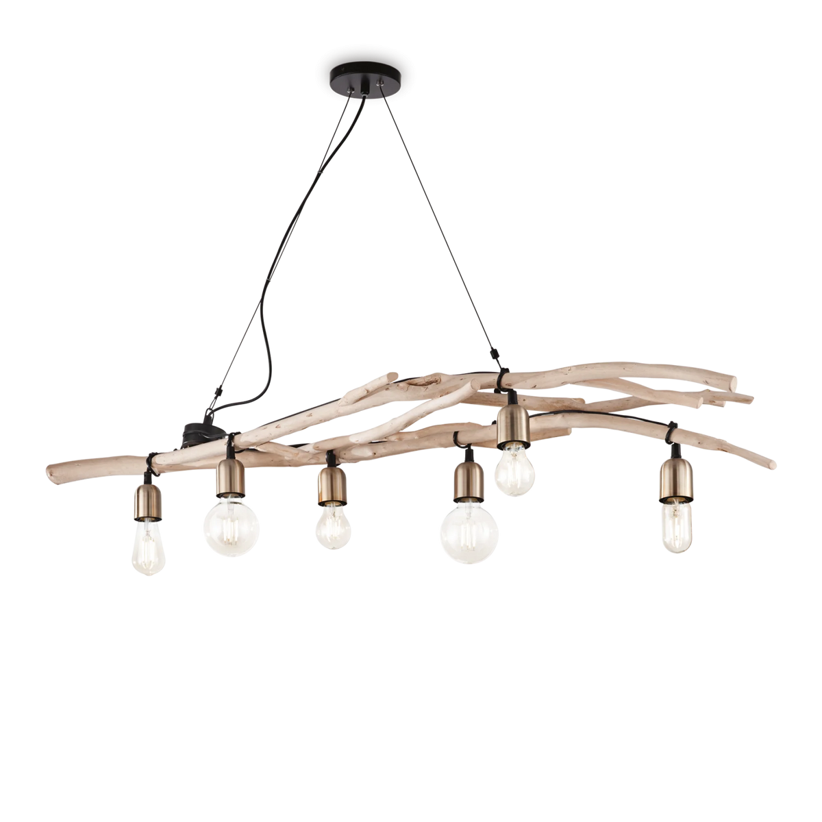 Ideal Lux Pendant Light DRIFTWOOD SP6 — manufacturer article 180922