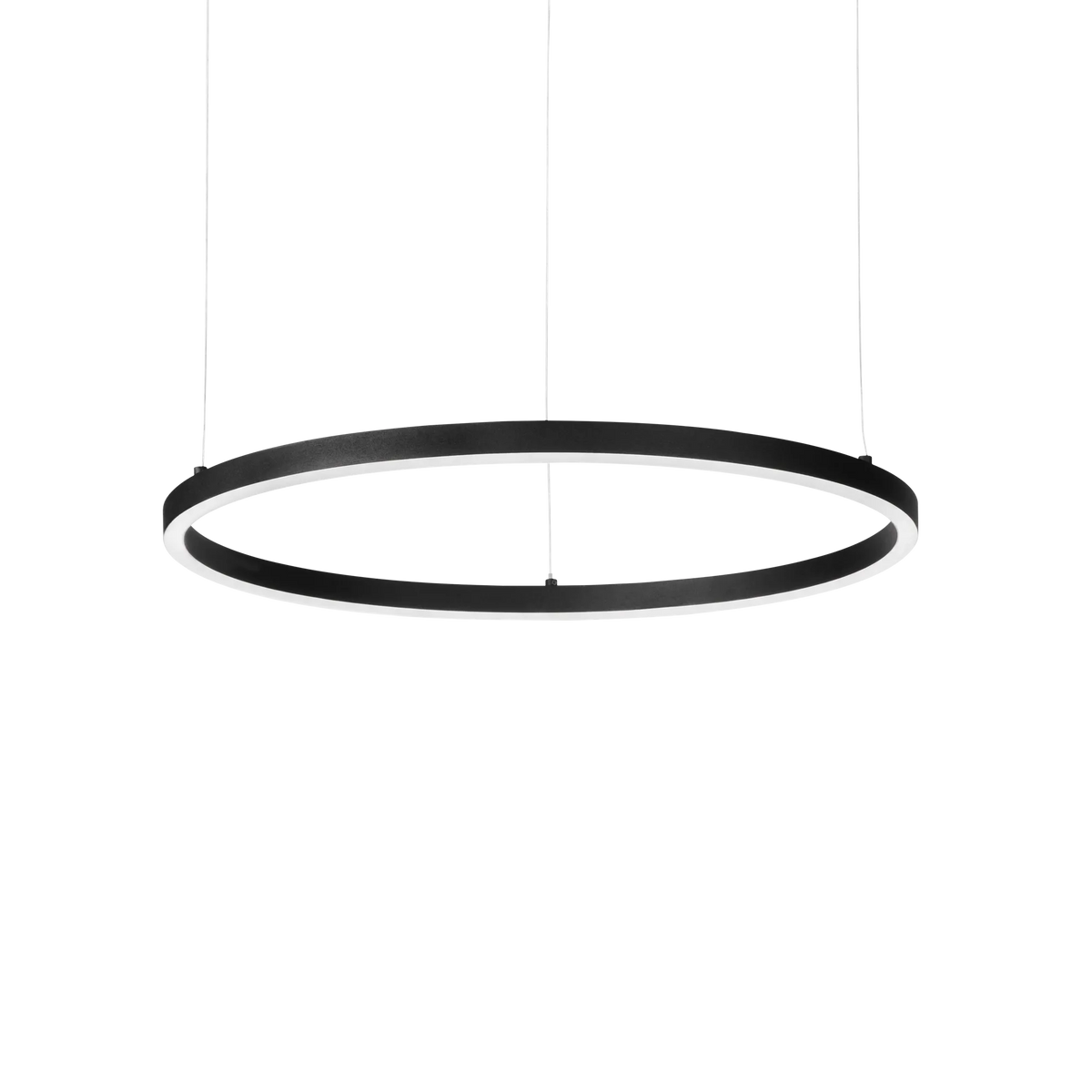 Ideal Lux Pendant Light ORACLE SLIM SP D070 ROUND ON-OFF NE — manufacturer article 229515