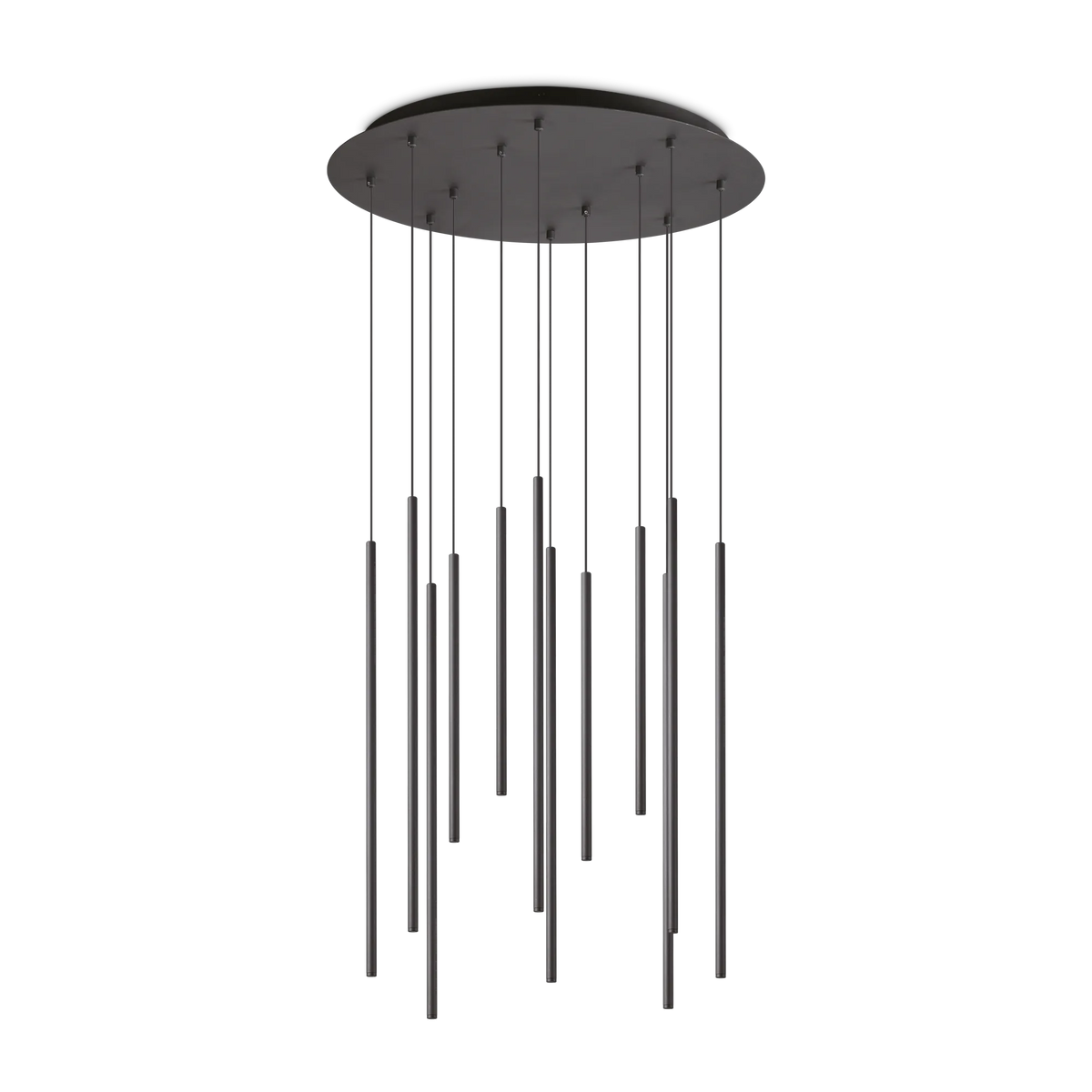 Ideal Lux Pendant Light LOOK LED SP12 ROUND DROP D16 ON-OFF NE — manufacturer article 263434