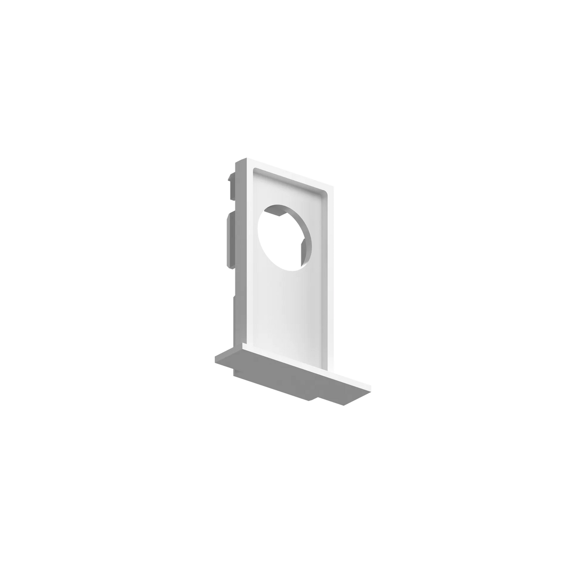 Ideal Lux Track System Component EGO RECESSED TRIM TESTATA CHIUSURA CON FORO BI — manufacturer article 320540