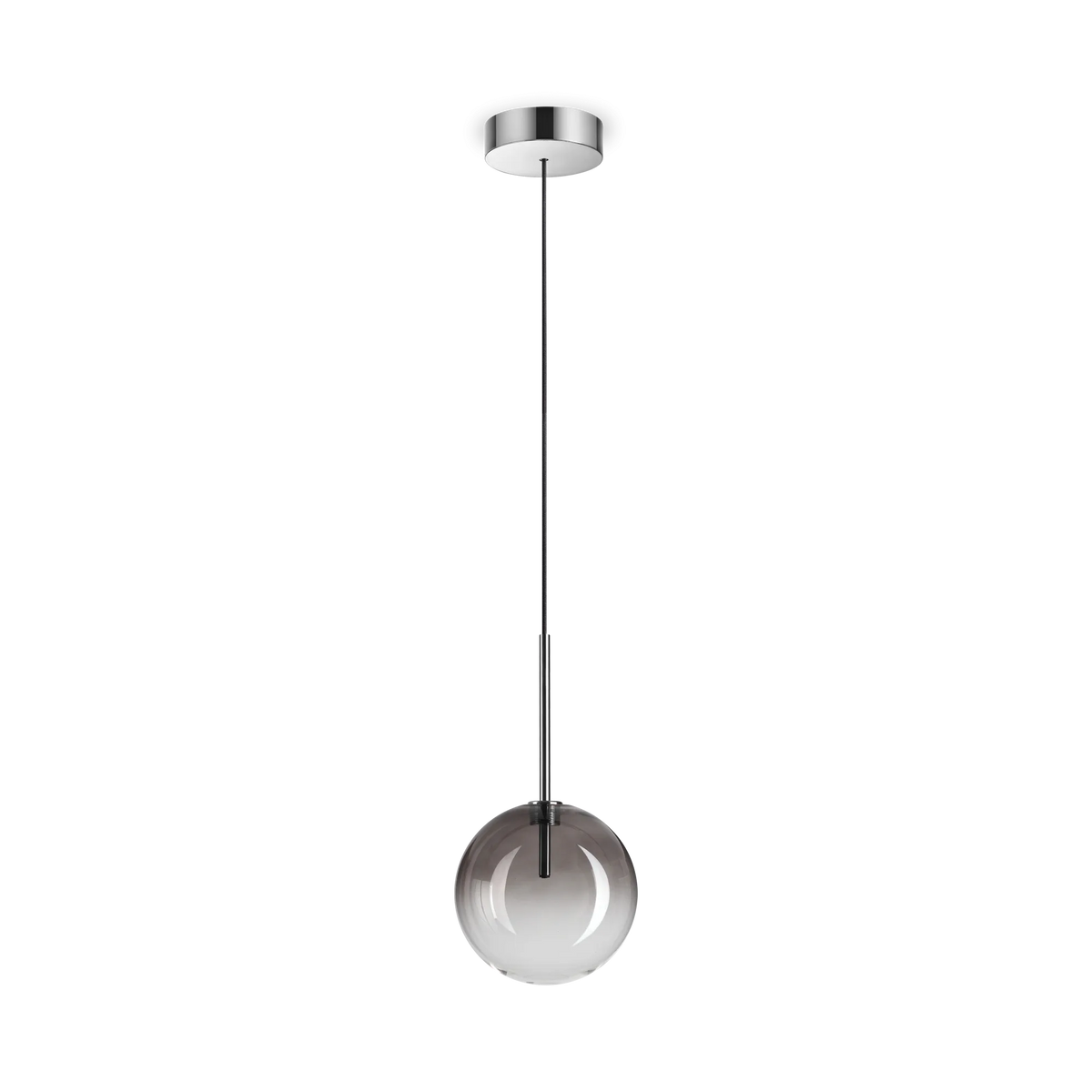 Ideal Lux Pendant Light EQUINOXE SP1 D15 FUME' SFUMATO — manufacturer article 326351
