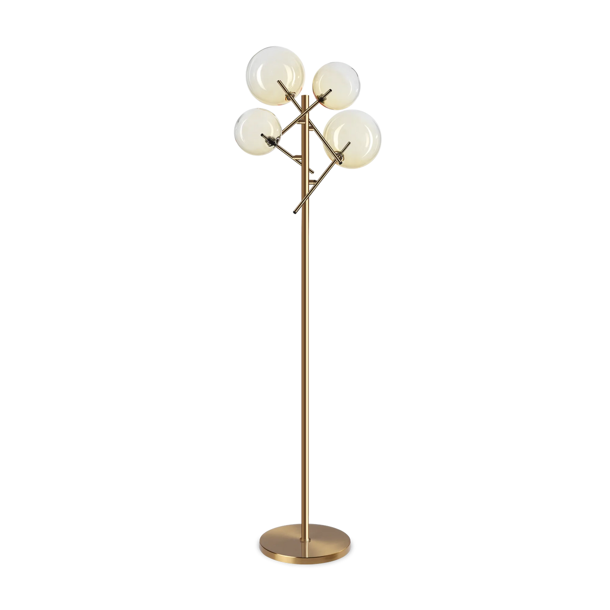 Ideal Lux Floor Lamp EQUINOXE PT4 AMBRA SFUMATO — manufacturer article 348285