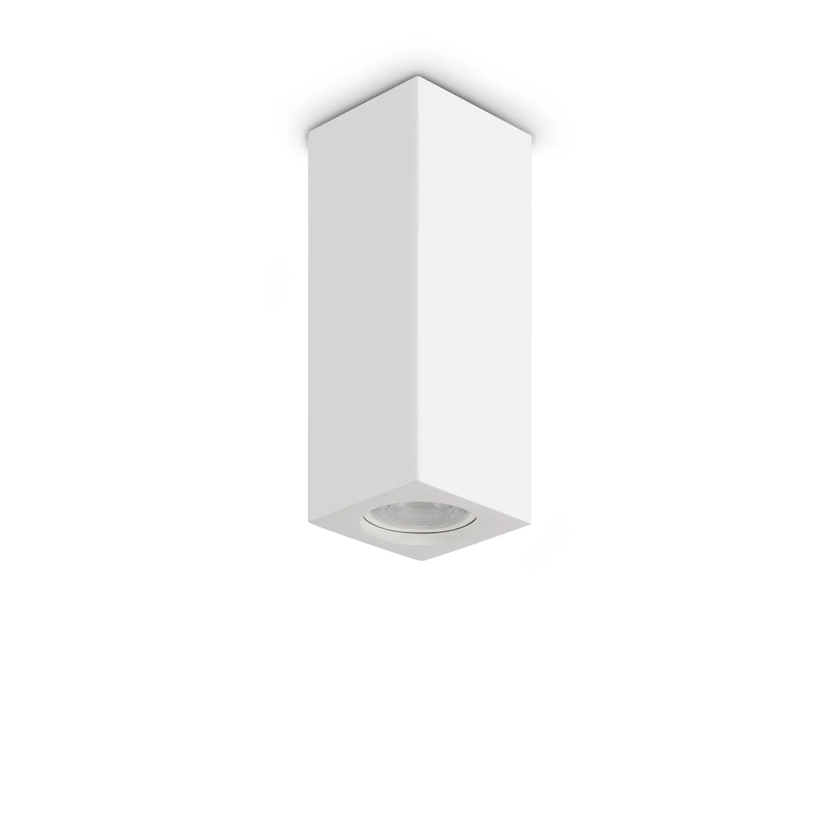Ideal Lux Ceiling Light LOOK PL1 SQUARE D70 H200 GESSO — manufacturer article 355764