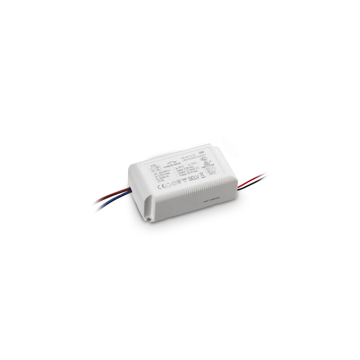 Ideal Lux LED Driver MAPA/POST-IT ALIMENTATORE ON-OFF 30W 12Vdc — manufacturer article 369099