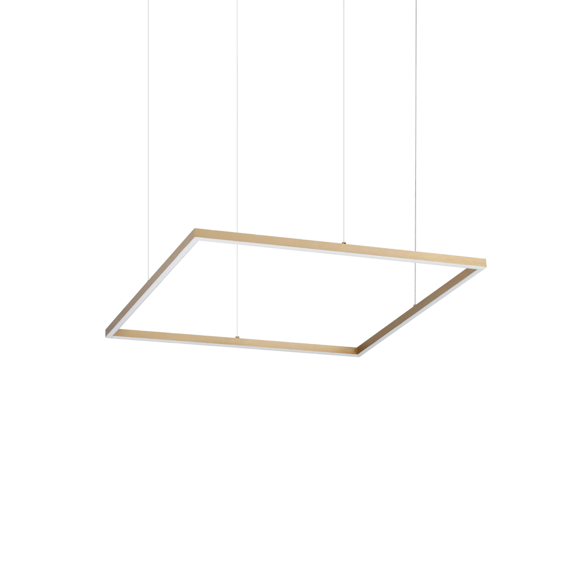Ideal Lux Pendant Light ORACLE SLIM SP D070 SQUARE ON-OFF OT — manufacturer article 370484