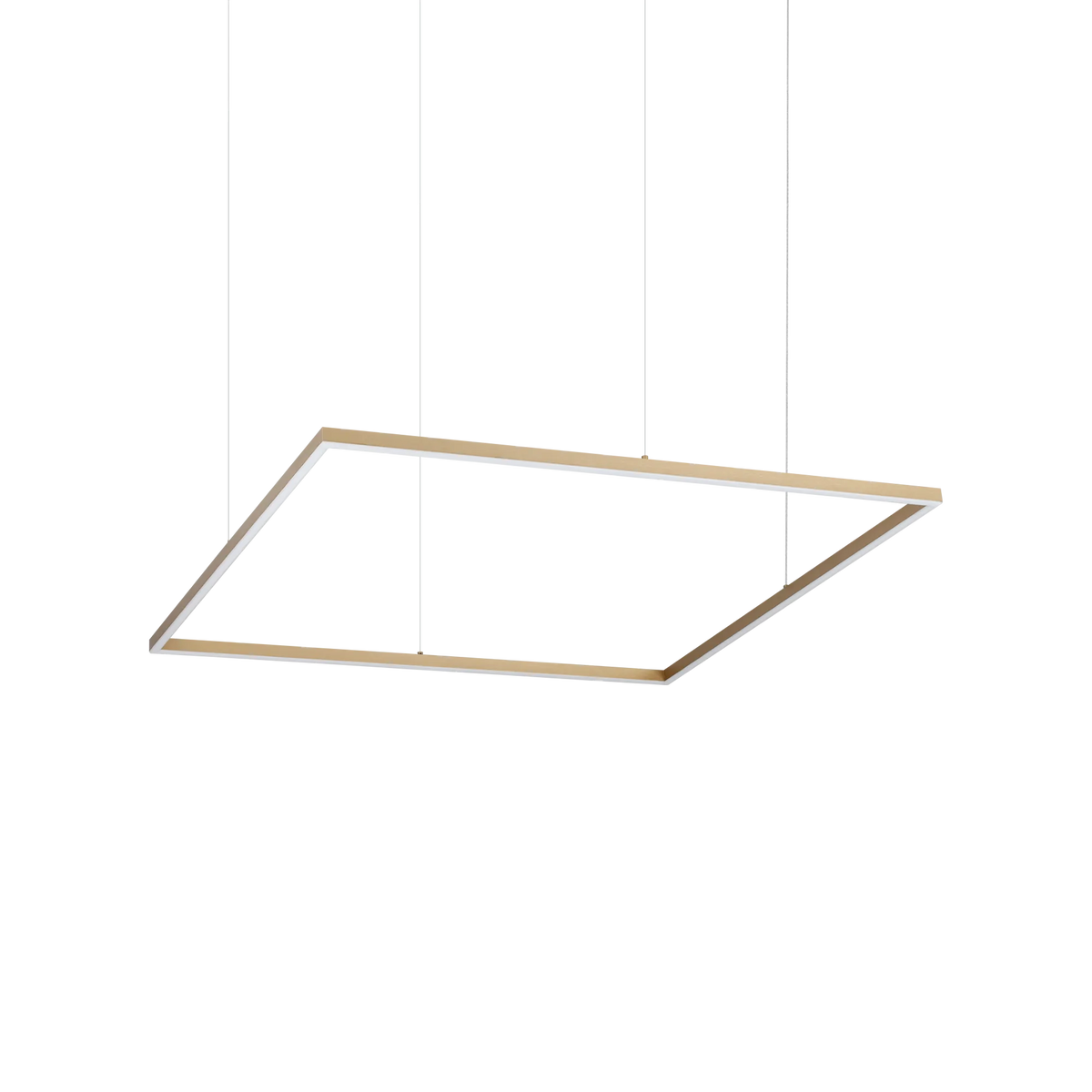 Ideal Lux Pendant Light ORACLE SLIM SP D090 SQUARE ON-OFF OT — manufacturer article 370538