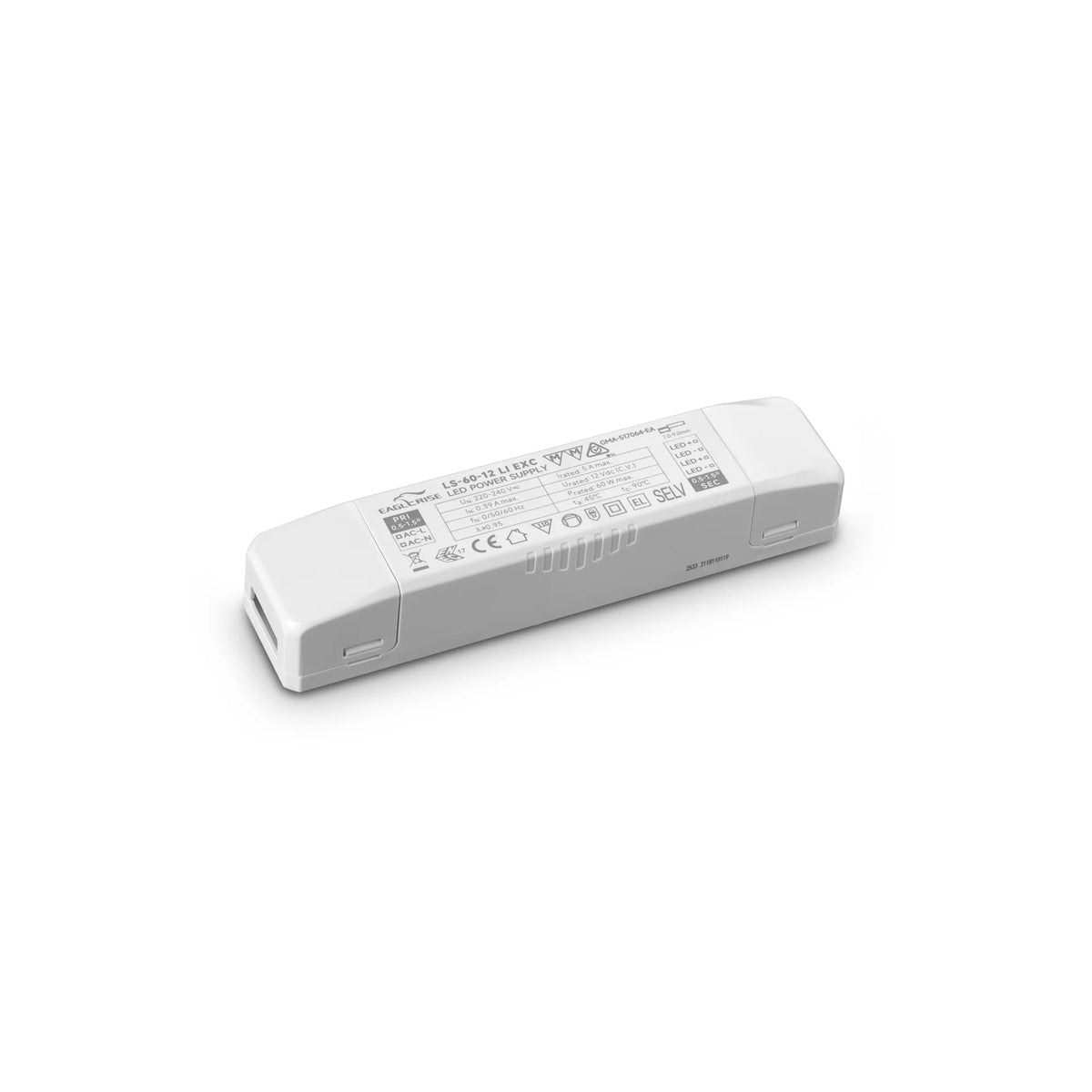 Ideal Lux LED Driver MAPA/POST-IT ALIMENTATORE ON-OFF 60W 12Vdc — manufacturer article 373041