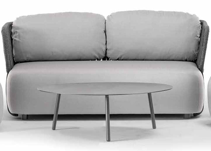 Idol&Furniture Sofa SOFT — Black — sofa in setting; coffee table not included