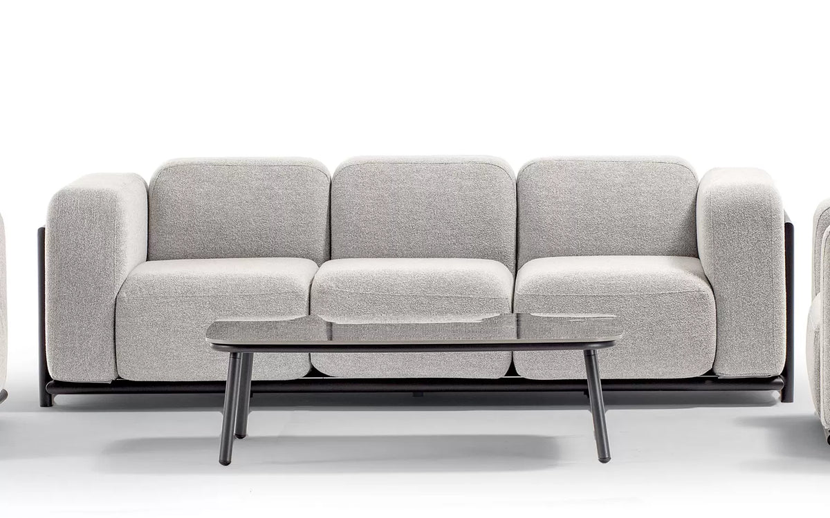 Idol&Furniture Sofa RULE ALU — Dark Grey / Lungo Light Grey — additional view