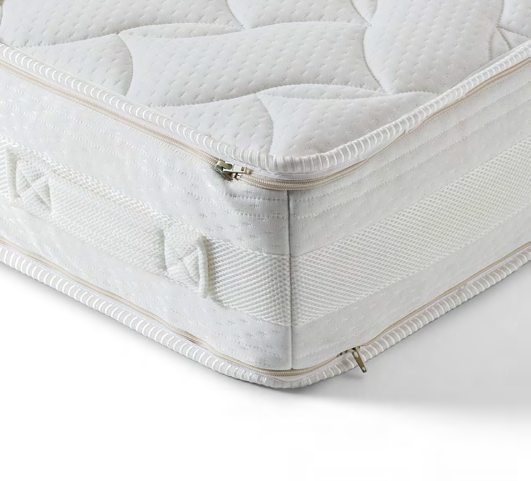 Bolzan Memory Plus mattress — original catalogue detail photograph