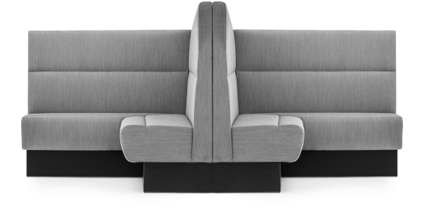 Pedrali Bench MODUS MDAB_140 Back-to-Back Corner