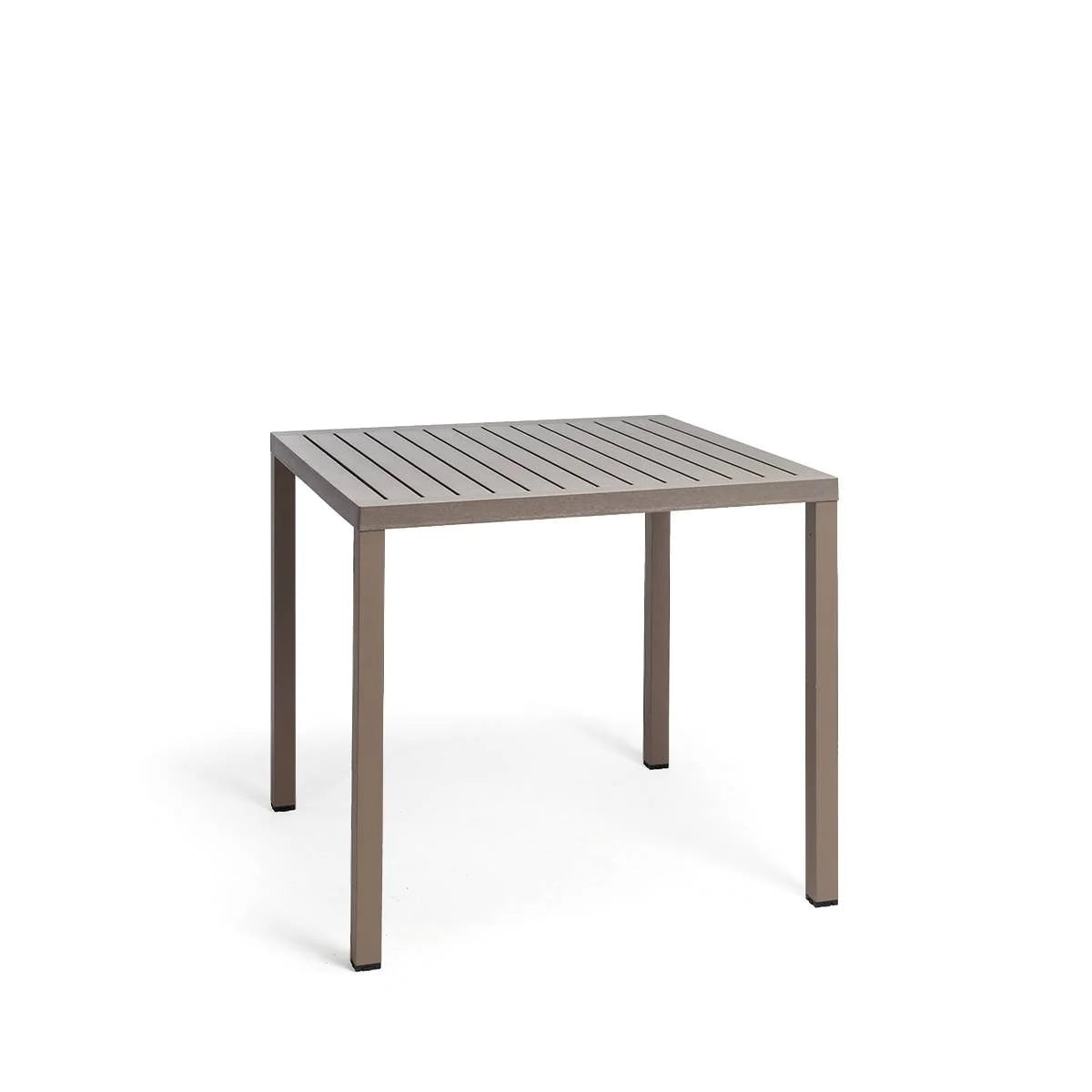 small table Cube 80 TORTORA tortora