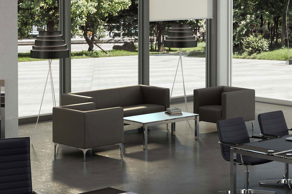 Quadrifoglio T04 coffee table, melamine top