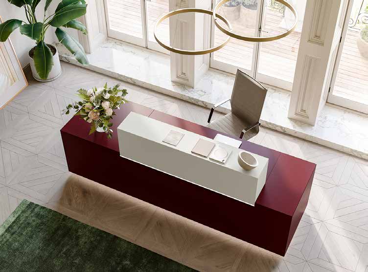 Quadrifoglio Group Z1 range — manufacturer photograph; selected article, dimensions and finishes apply
