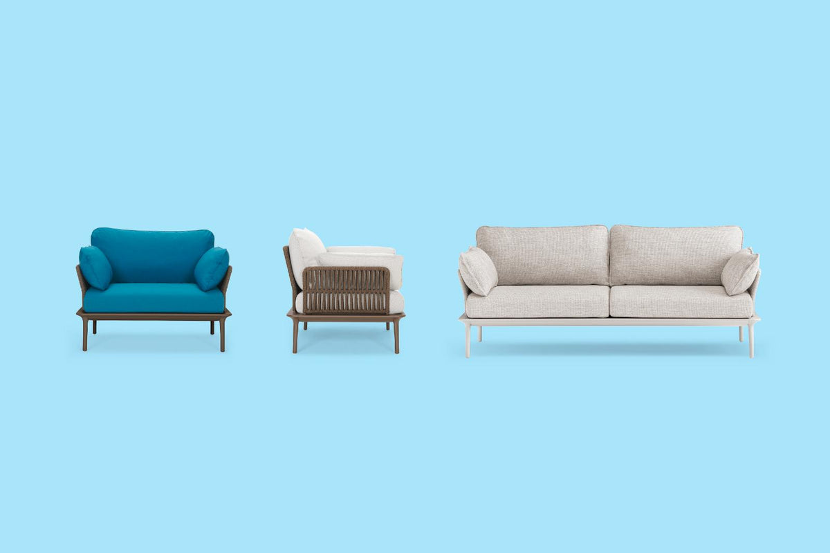 Pedrali Outdoor Sofa REVA TWIST REVA/2_D