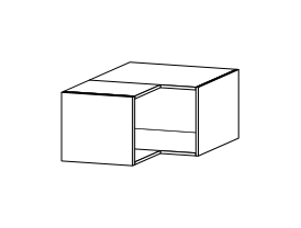 Zalf corner storage base units — official manufacturer technical illustration