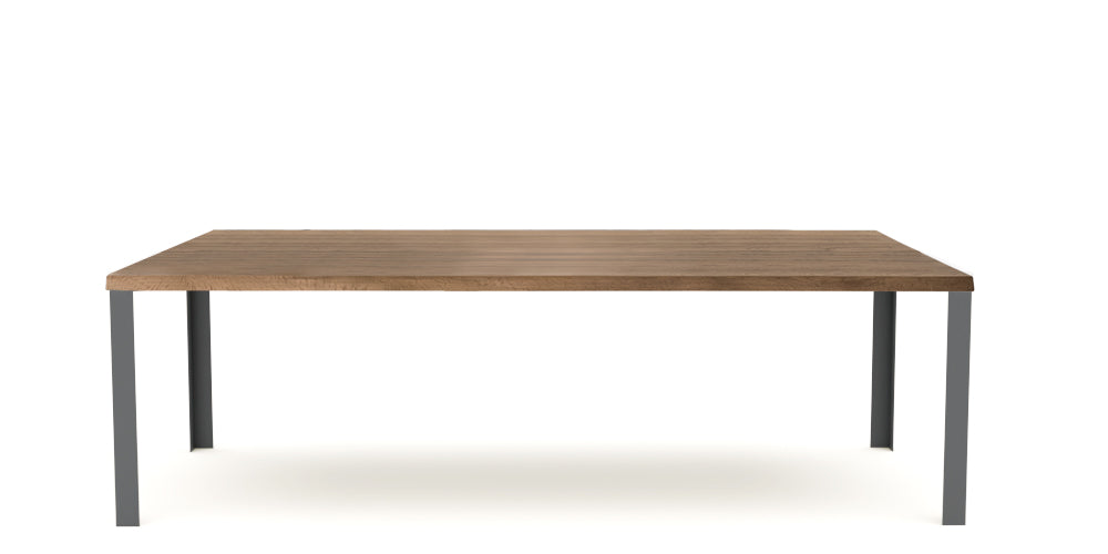 Devina Nais Dining Table Smart - Side — manufacturer image, example finish and configuration