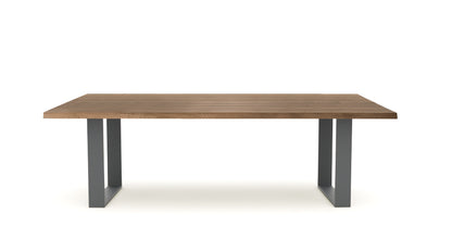 Devina Nais Dining Table T3 - Square — manufacturer image, example finish and configuration