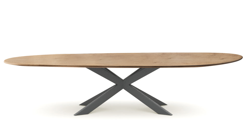 Devina Nais Dining Table Stone - Star — manufacturer image, example finish and configuration