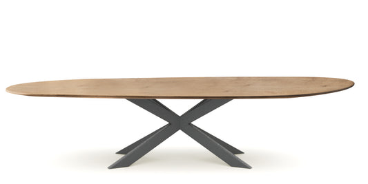 Devina Nais Dining Table Stone - Star — manufacturer image, example finish and configuration