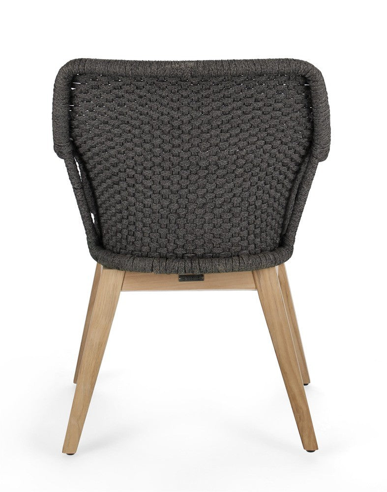 Bizzotto Allison Charcoal Chair — Bizzotto