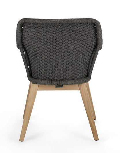 Bizzotto Allison Charcoal Chair — Bizzotto