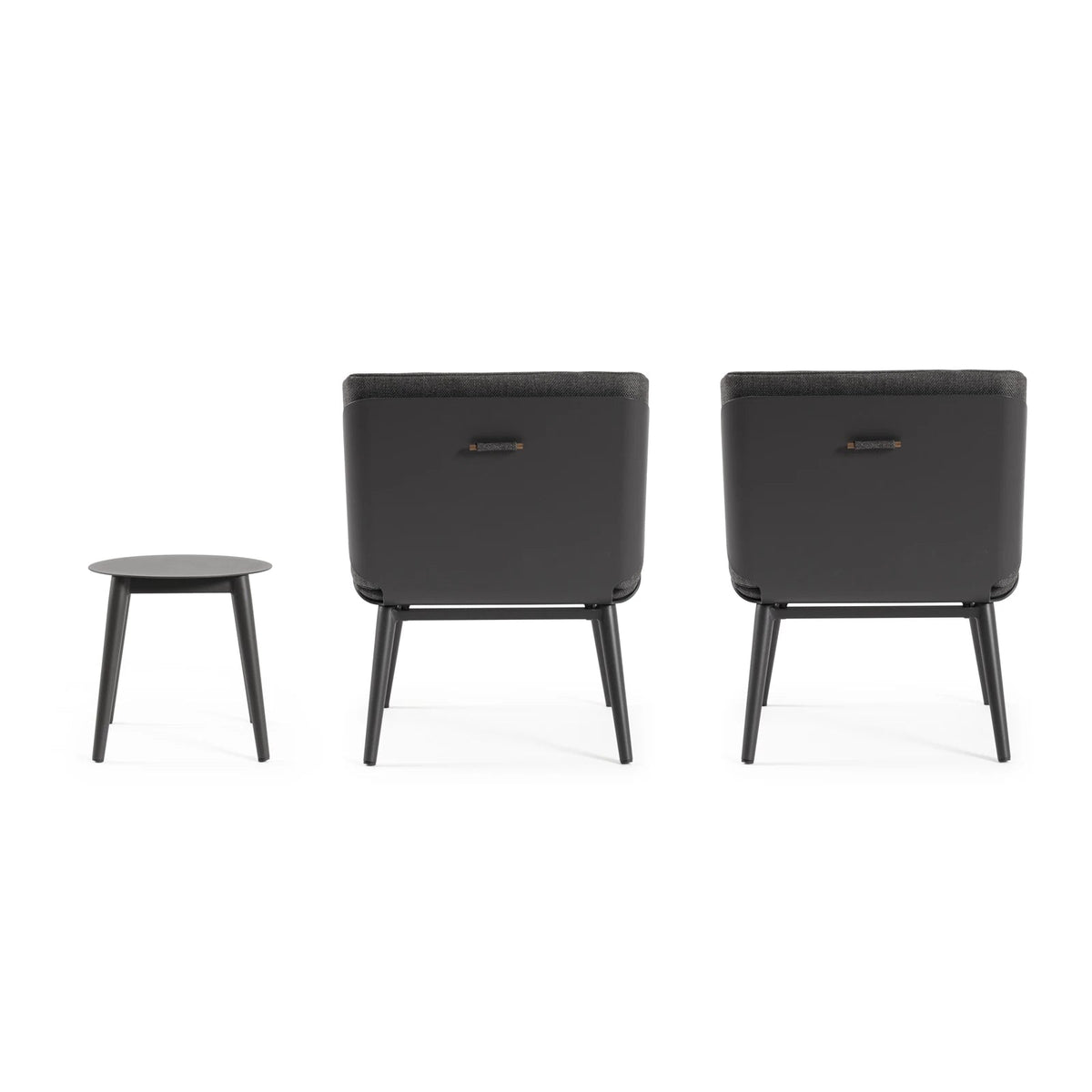 Bizzotto Isabela Charcoal Sofa SET3 — Bizzotto