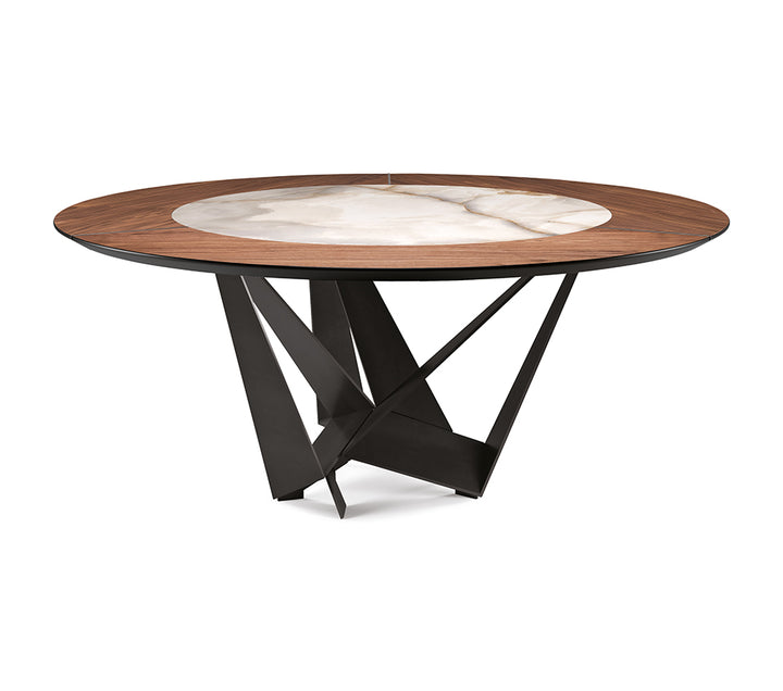 Cattelan Italia Table SKORPIO Ker-Wood Round