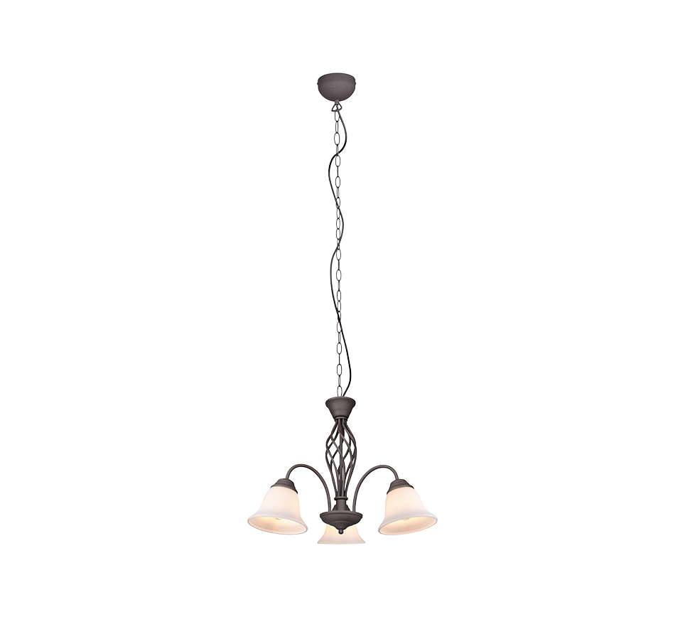 Rustica chandelier 3-pc E27 rustic — 101000324