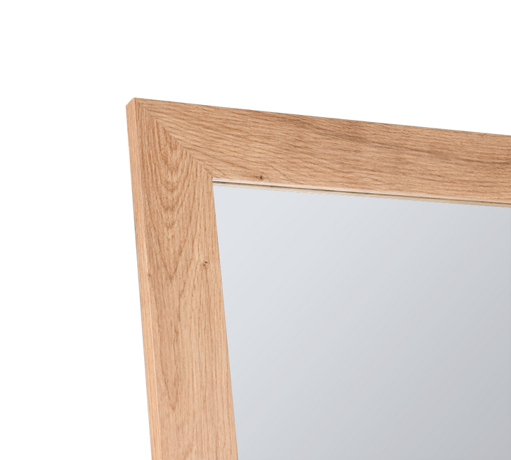 Tina mirror 40 x 160 cm oak with stand