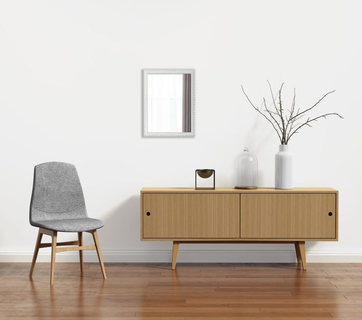 Loreley mirror 34 x 45 cm white