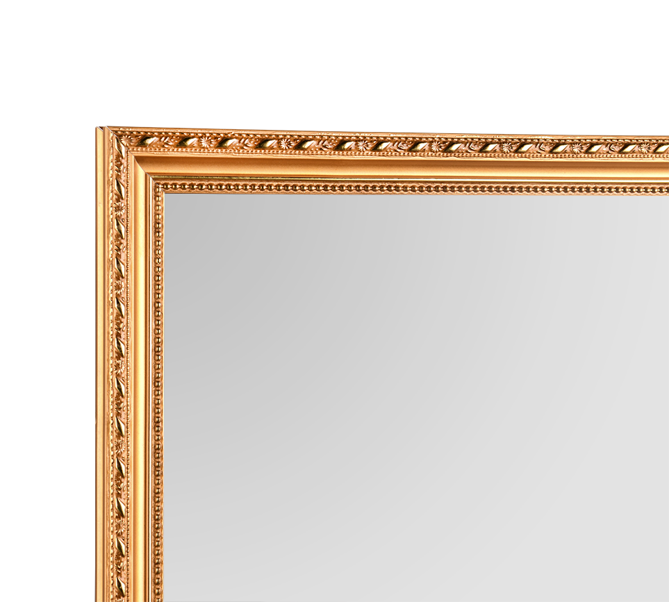 Loreley mirror 34 x 45 cm gold