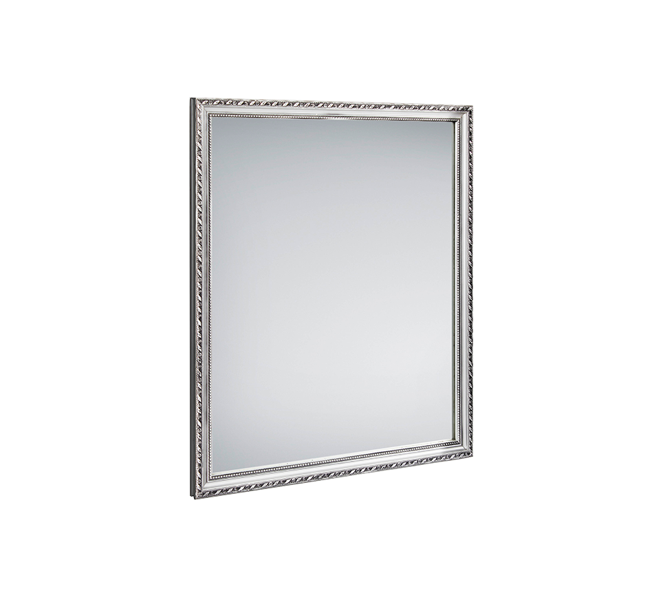 Loreley mirror 34 x 45 cm silver