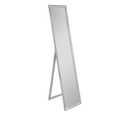 Loreley mirror 34 x 160 cm silver with stand