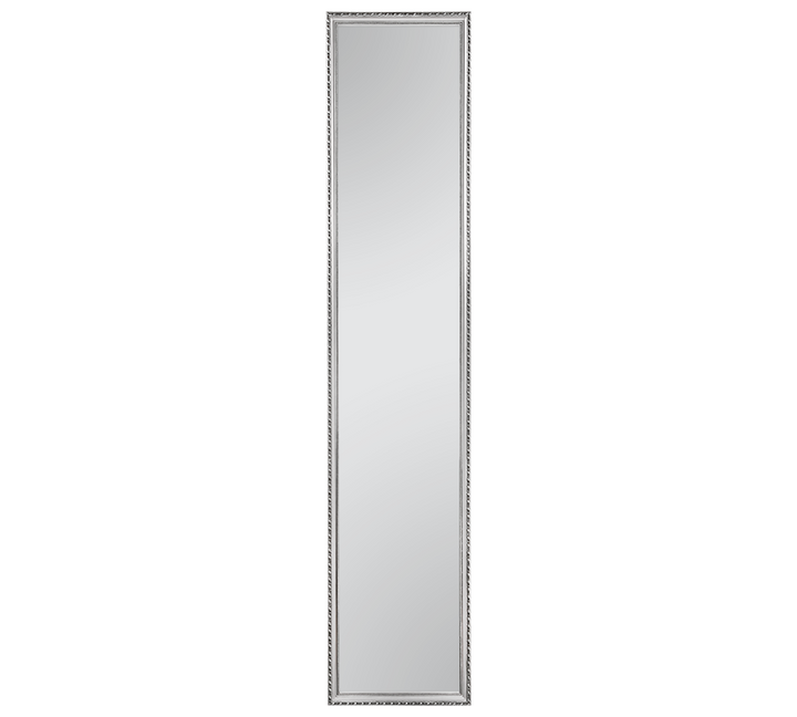 Loreley mirror 34 x 160 cm silver with stand